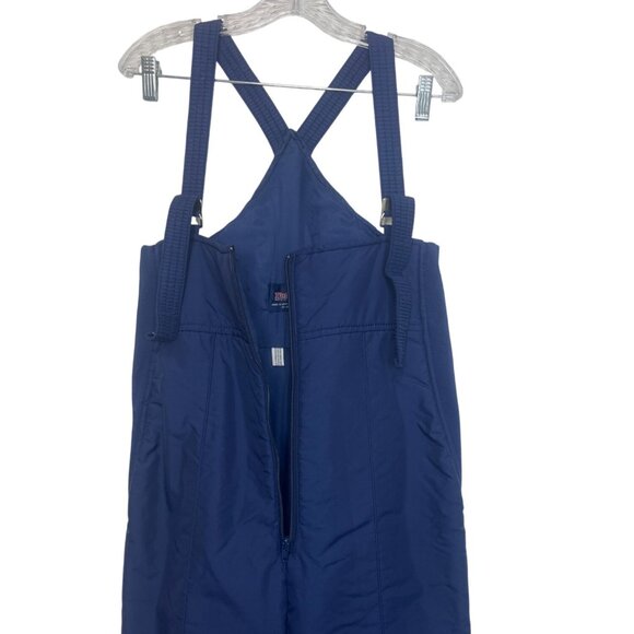 Hermans Insulated Snow Bib Overalls Large Blue Ski Snowboarding - Picture 5 of 11